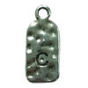 Pendant. Fashion Zinc Alloy Jewelry Findings. Letter 26x12mm. Sold by Bag