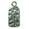 Pendant. Fashion Zinc Alloy Jewelry Findings. Letter 26x12mm. Sold by Bag