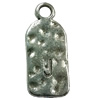 Pendant. Fashion Zinc Alloy Jewelry Findings. Letter 26x12mm. Sold by Bag