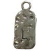 Pendant. Fashion Zinc Alloy Jewelry Findings. Letter 26x12mm. Sold by Bag