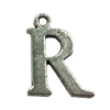 Pendant. Fashion Zinc Alloy Jewelry Findings. Letter 16x12mm. Sold by Bag
