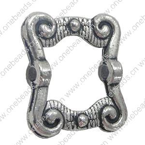 Beads. Fashion Zinc Alloy jewelry findings.15x15mm. Sold by Bag