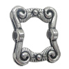 Beads. Fashion Zinc Alloy jewelry findings.15x15mm. Sold by Bag
