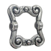 Beads. Fashion Zinc Alloy jewelry findings.15x15mm. Sold by Bag