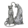 Pendant. Fashion Zinc Alloy Jewelry Findings. Animal 64x45mm，Sold by PC 
