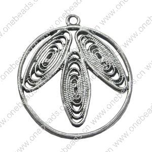 Pendant. Fashion Zinc Alloy Jewelry Findings. 31x28mm，Sold by Bag 