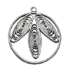 Pendant. Fashion Zinc Alloy Jewelry Findings. 31x28mm，Sold by Bag 
