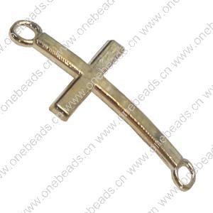 Zinc Alloy Enamel Connector, Fashion jewelry findings 20x42.5mm, Sold by Bag