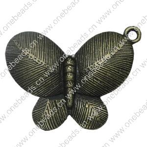 Pendant. Fashion Zinc Alloy Jewelry Findings. Animal 40x33mm，Sold by Bag 
