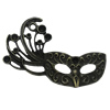 Pendant. Fashion Zinc Alloy Jewelry Findings. Face mask 53x31mm，Sold by Bag 
