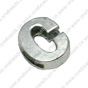 Slider, Zinc Alloy Bracelet Findinds, 15x12mm, Hole size:10x2mm, Sold by Bag