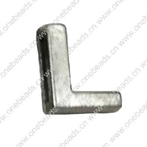 Slider, Zinc Alloy Bracelet Findinds, 15x12mm, Hole size:10x2mm, Sold by Bag