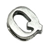 Slider, Zinc Alloy Bracelet Findinds, 15x12mm, Hole size:10x2mm, Sold by Bag
