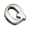 Slider, Zinc Alloy Bracelet Findinds, 15x12mm, Hole size:10x2mm, Sold by Bag