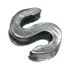 Slider, Zinc Alloy Bracelet Findinds, 15x12mm, Hole size:10x2mm, Sold by Bag