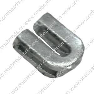 Slider, Zinc Alloy Bracelet Findinds, 15x12mm, Hole size:10x2mm, Sold by Bag