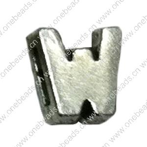 Slider, Zinc Alloy Bracelet Findinds, 10x9mm, Hole size:6x1.5mm, Sold by Bag