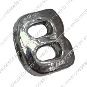 Slider, Zinc Alloy Bracelet Findinds, 14x14mm, Hole size:10x2mm, Sold by Bag