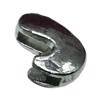 Slider, Zinc Alloy Bracelet Findinds, 14x11mm, Hole size:10x2mm, Sold by Bag

