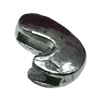 Slider, Zinc Alloy Bracelet Findinds, 14x11mm, Hole size:10x2mm, Sold by Bag