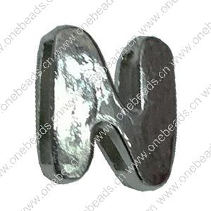Slider, Zinc Alloy Bracelet Findinds, 14x14mm, Hole size:10x2mm, Sold by Bag