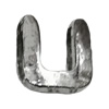 Slider, Zinc Alloy Bracelet Findinds, 14x14mm, Hole size:10x2mm, Sold by Bag
