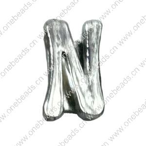 Slider, Zinc Alloy Bracelet Findinds, 15x10mm, Hole size:11x2mm, Sold by Bag