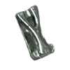 Slider, Zinc Alloy Bracelet Findinds, 15x10mm, Hole size:11x2mm, Sold by Bag
