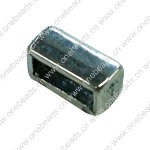  Slider, Zinc Alloy Bracelet Findinds, 11x5mm, Hole size:8.5x3mm, Sold by Bag