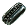  Slider, Zinc Alloy Bracelet Findinds, 5x14mm, Hole size:11x3mm, Sold by Bag
