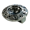  Slider, Zinc Alloy Bracelet Findinds, 15x15mm, Hole size:10x2mm, Sold by Bag
