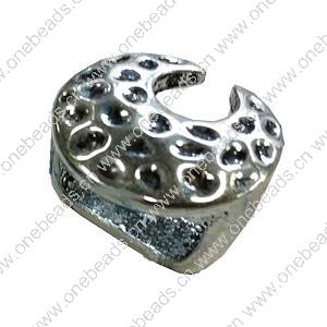  Slider, Zinc Alloy Bracelet Findinds, 14mm, Hole size:10.5x6mm, Sold by Bag