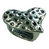  Slider, Zinc Alloy Bracelet Findinds, 13x18mm, Hole size:10.5x6mm, Sold by Bag