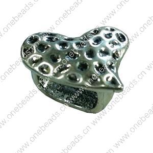  Slider, Zinc Alloy Bracelet Findinds, 13x18mm, Hole size:10.5x6mm, Sold by Bag