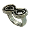  Slider, Zinc Alloy Bracelet Findinds, 8x17mm, Hole size:11x7.5mm, Sold by KG

