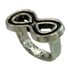  Slider, Zinc Alloy Bracelet Findinds, 8x17mm, Hole size:11x7.5mm, Sold by KG