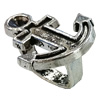  Slider, Zinc Alloy Bracelet Findinds, 15x18mm, Hole size:11x7.5mm, Sold by KG
