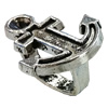  Slider, Zinc Alloy Bracelet Findinds, 15x18mm, Hole size:11x7.5mm, Sold by KG