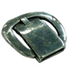  Slider, Zinc Alloy Bracelet Findinds, 24x28mm, Hole size:10x2mm, Sold by Bag