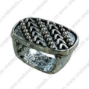  Slider, Zinc Alloy Bracelet Findinds, 12x16mm, Hole size:11x7.5mm, Sold by Bag