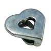  Slider, Zinc Alloy Bracelet Findinds, 14x15mm, Hole size:11x2.5mm, Sold by Bag
