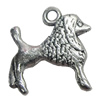 Pendant. Fashion Zinc Alloy Jewelry Findings. Animal 19x20mm，Sold by Bag 
