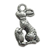 Pendant. Fashion Zinc Alloy Jewelry Findings. Animal 18x10mm，Sold by Bag 
