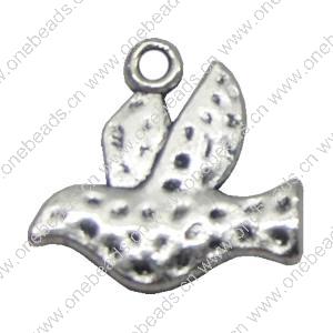 Pendant. Fashion Zinc Alloy Jewelry Findings. Animal 18.5x18mm，Sold by Bag 