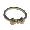 Zinc Alloy Ring, 22x19mm, Inner dia：17mm Sold by Bag
