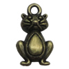 Pendant. Fashion Zinc Alloy Jewelry Findings. Animal 29x11mm，Sold by Bag 