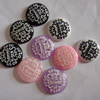 Cameos, Resin Beads, A Grade, Fashion Jewelry findings, 25mm, Sold by PC