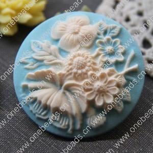 Cameos, Resin Beads, A Grade, Fashion Jewelry findings, 30x40mm, Sold by PC