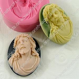 Cameos, Resin Beads, A Grade, Fashion Jewelry findings, 30x40mm, Sold by PC