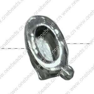 Slider, Zinc Alloy Bracelet Findinds, 10x8mm, Hole size:6x1.5mm, Sold by Bag